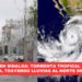 Alerta en Sinaloa: Tormenta Tropical “Alvin” se acerca, trayendo lluvias al norte del estado