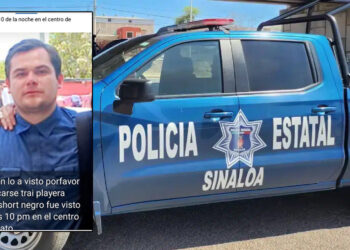 Desaparece agente de la Policía Estatal Preventiva en Navolato