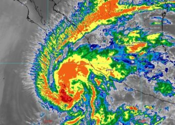 “Alvin” provocará este viernes lluvias y oleaje en el occidente de México