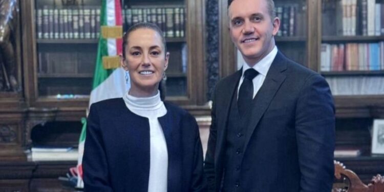 Claudia Sheinbaum pide darle una oportunidad al expriista Adrián Rubalcava, nuevo director del Metro