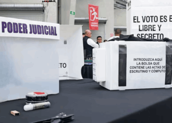 INE alista resultados de la elección judicial