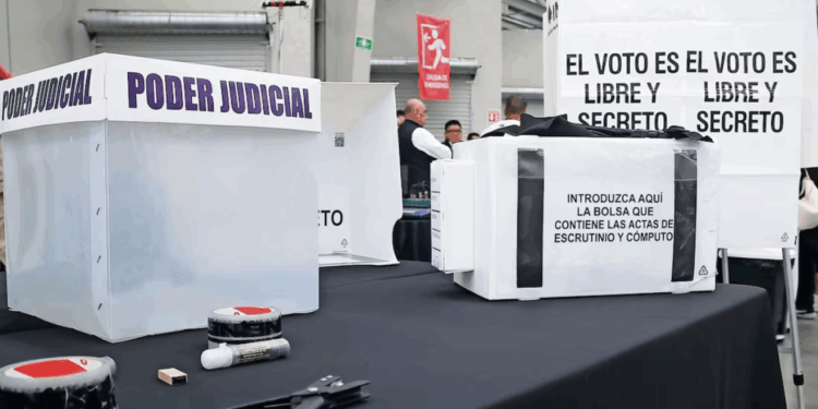 INE alista resultados de la elección judicial