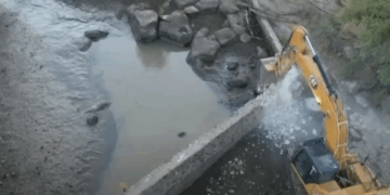 Ya se recupera agua que había acaparado exgobernador César Duarte en rancho: Sheinbaum
