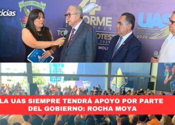 La UAS siempre tendrá apoyo por parte del gobierno: Rocha Moya