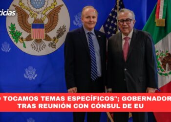 “No tocamos temas específicos”; Gobernador tras reunión con cónsul de EU