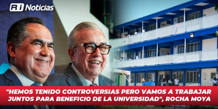“Hemos tenido controversias pero vamos a trabajar juntos para beneficio de la universidad”, Rocha Moya