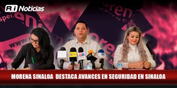 MORENA Sinaloa destaca avances en seguridad en Sinaloa