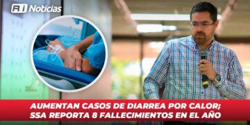 Aumentan casos de diarrea por calor; Secretaria de Salud reporta 8 fallecimiento en el año