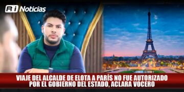 Viaje del alcalde de Elota a París no fue autorizado por el Gobierno del Estado, aclara vocero