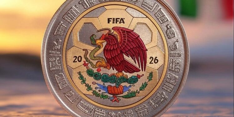 México lanzará moneda de 25 pesos para el mundial: estas son sus características