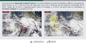“Cosme” y “Bárbara” podrían unirse para traer más lluvias a Sinaloa