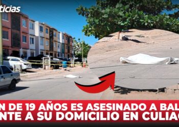 ¡Tenía 19 años! Asesinan a joven frente a su casa en Culiacán