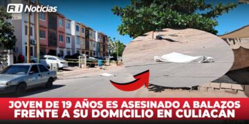 ¡Tenía 19 años! Asesinan a joven frente a su casa en Culiacán