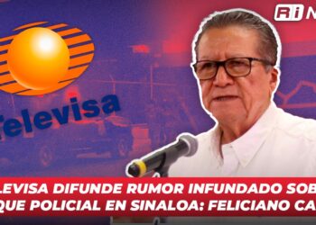 Televisa difunde rumor infundado sobre ataque policial en Sinaloa: Feliciano Castro