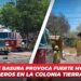Incendio de basura provoca fuerte movilización de bomberos en la colonia Tierra Blanca