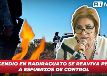 Incendio en Badiraguato se reaviva pese a esfuerzos de control