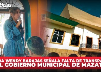 Regidora Wendy Barajas señala falta de transparencia en el gobierno municipal de Mazatlán