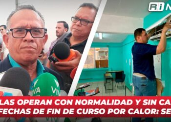 Escuelas operan con normalidad y sin cambios en fechas de fin de curso por calor: SEPyC