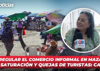Urge regular el comercio informal en Mazatlán ante saturación y quejas de turistas: Canaco