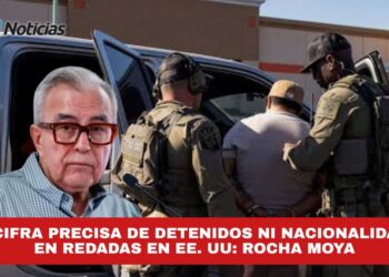 Sin cifra precisa de detenidos ni nacionalidades en redadas en EE.UU.: Rocha Moya