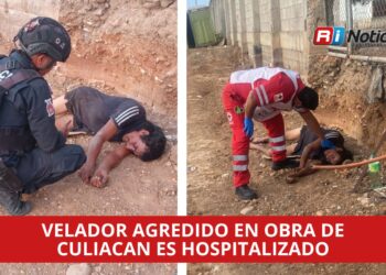 Velador agredido en obra de Culiacán es hospitalizado