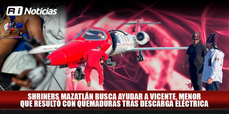 Shriners Mazatlán busca ayudar a Vicente, menor que resultó con quemaduras tras descarga eléctrica en Elota