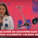 Urge regulación de scooters eléctricos en Mazatlán tras accidente: Colegio de Abogados