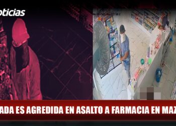 Empleada es agredida en asalto a farmacia en Mazatlán