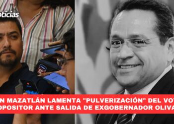 PAN Mazatlán lamenta “pulverización” del voto opositor ante salida de exgobernador Oliva