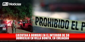 Ejecutan a hombre en el interior de su domicilio En Villa Bonita, en Culiacán