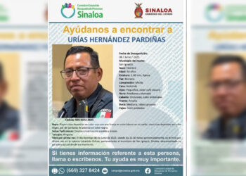 Desaparece subdirector operativo de la Policía Municipal en San Ignacio