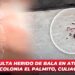 Joven resulta herido de bala en atentado en la colonia El Palmito, Culiacán