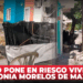 Incendio pone en riesgo vivienda en la colonia Morelos de Mazatlán