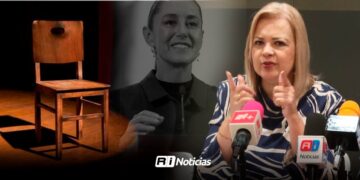 Simulación presidencial: Silla vacía espera a Sheinbaum en Culiacán