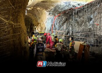 Mantienen operativos en mina Santa Fe tras rescate de dos trabajadores